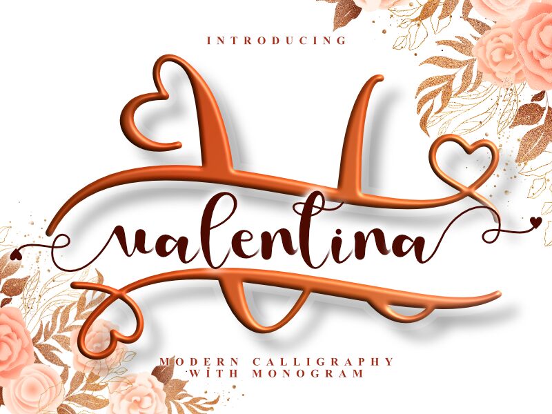 Love Valentina フォント