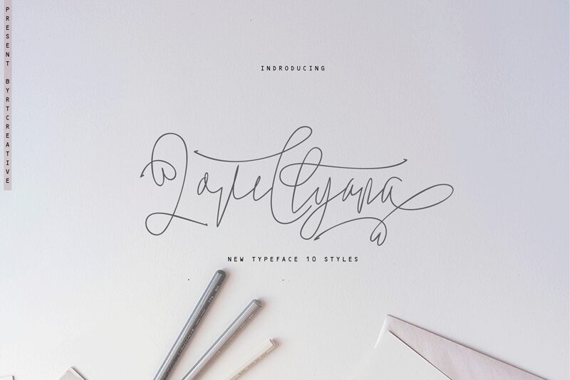 Lovellyana Schriftart