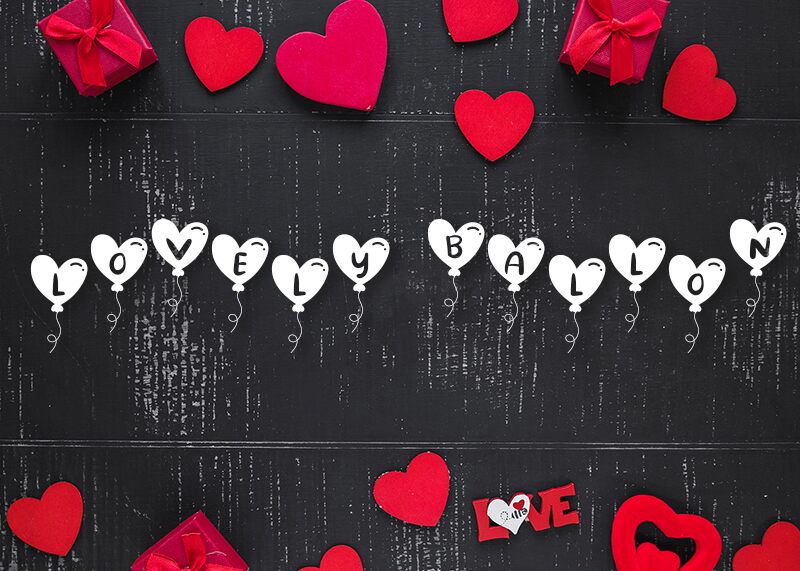 Lovely Ballon 字体