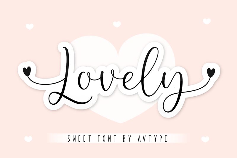 Lovely Font Demo Fuente Fonts2u Com   Banner Lovely Font Demo 