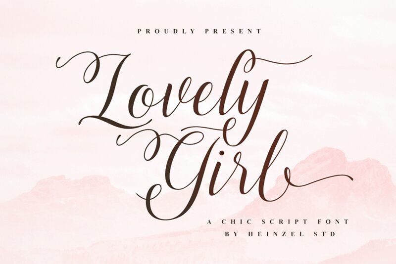 Lovely Girl Schriftart