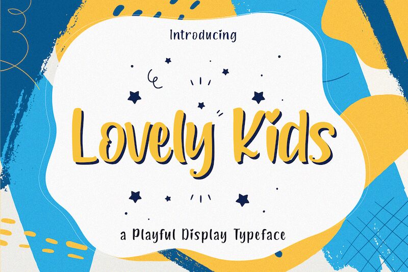 Lovely Kids Schriftart