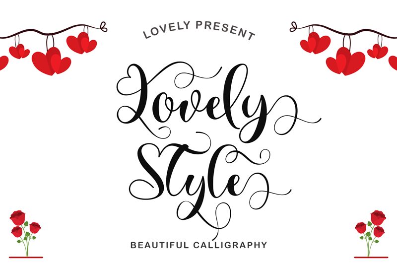 Lovely Style Czcionka