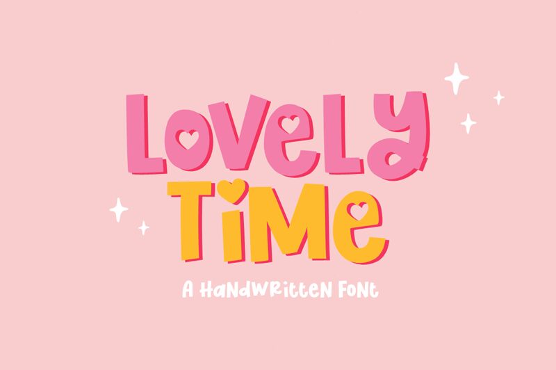 Lovely Time Czcionka