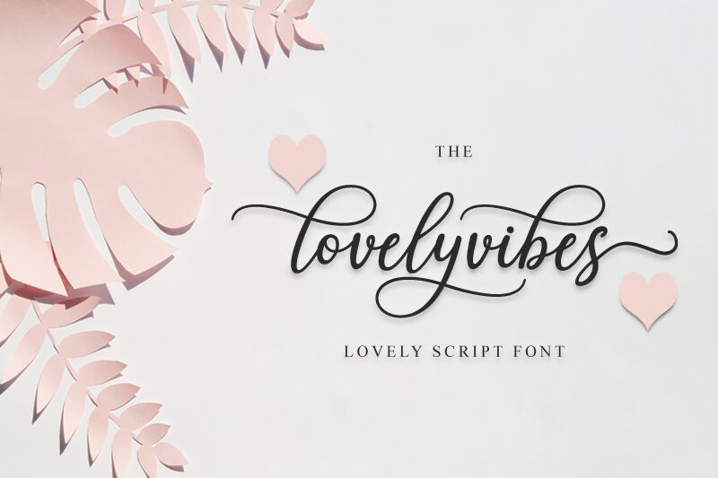 lovely vibes Font