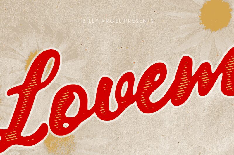 Lovemotion Schriftart