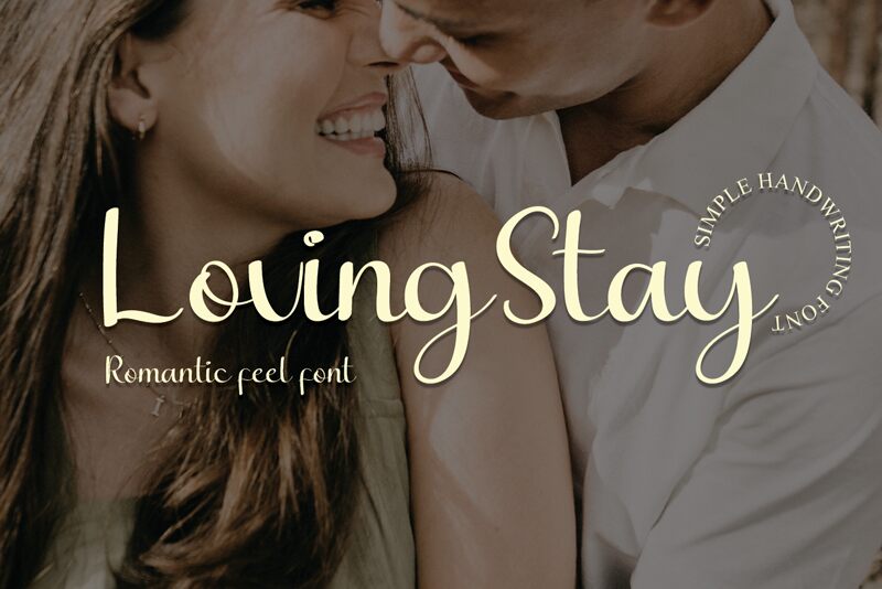 Loving Stay Шрифт