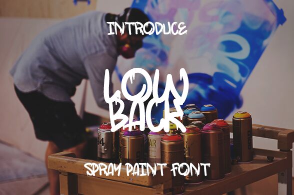 LowBack Schriftart