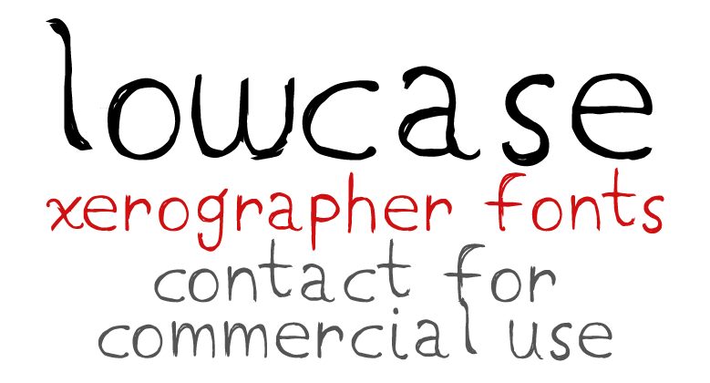 LowCase Schriftart