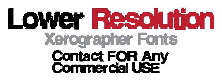 LowerResolution Carattere