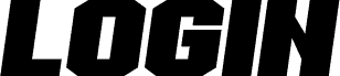 Preview of the Login Italic font