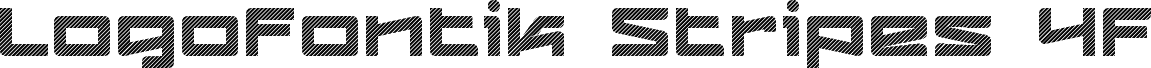 Logofontik Stripes 4F