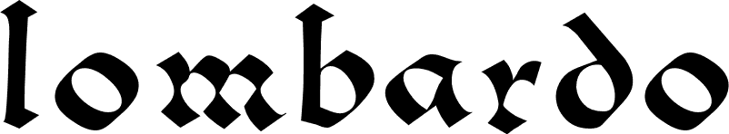 Lombardo Lettering Lombardo-Beneve font