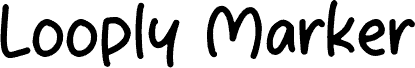 Looply Marker الخط