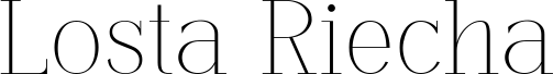 Losta Riecha Demo