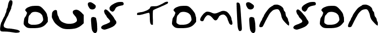 Louis Tomlinson Font Regular