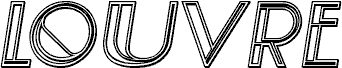 Louvre Extravagant Italic fuente