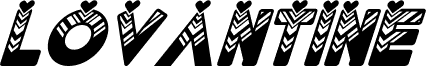 Lovantine Black italic