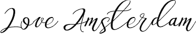 Love Amsterdam Script Regular