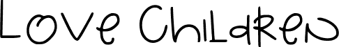 Love Children 字体预览
