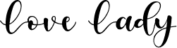 Love Lady - Personal Use