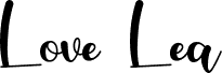 Love Lea - Personal Use