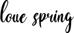 love spring