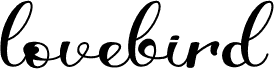 lovebird - Personal Use