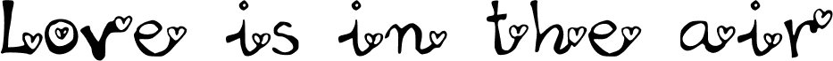 Loveisintheair