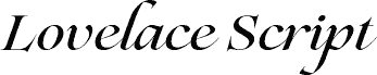 Lovelace Script Trial Medium