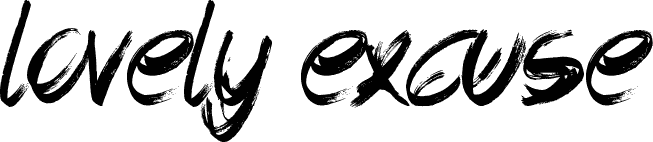 Lovely Excuse font | Fonts2u.com