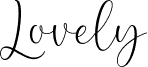 Lovely font demo