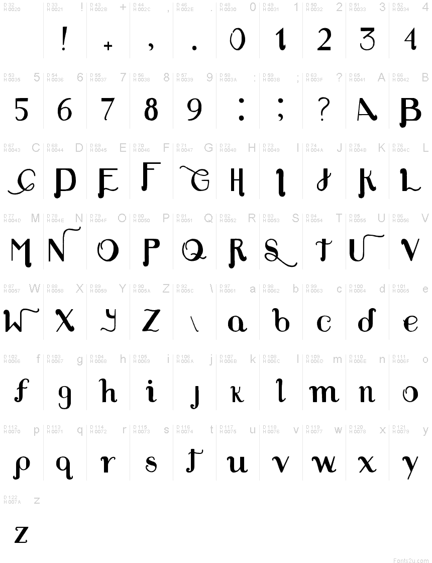 Louie's Font font