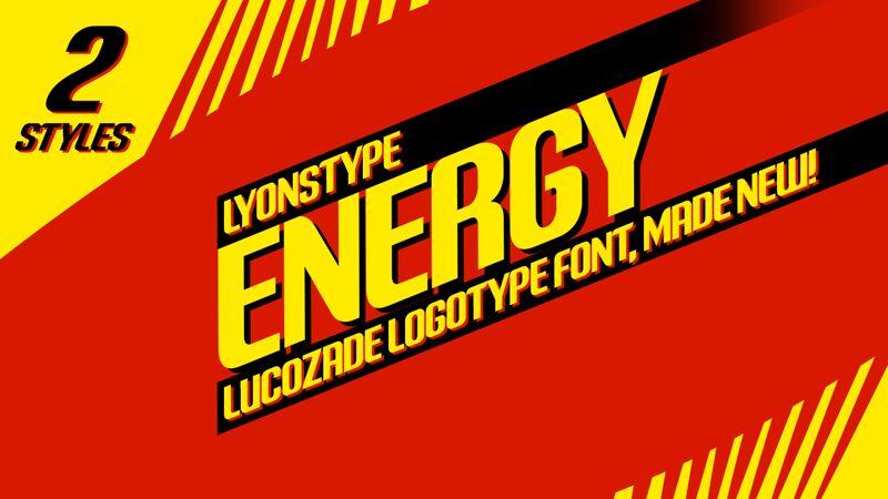 LT Energy 字体