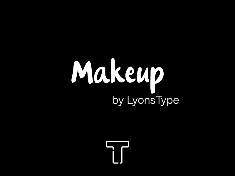 LT Makeup Schriftart