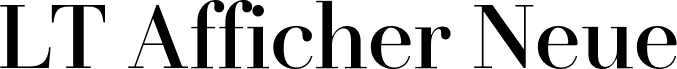 LT Afficher Neue Medium Subhead