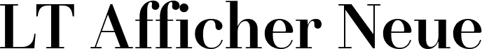 LT Afficher Neue SemBd Subhead