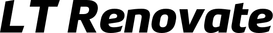 LT Renovate Bold Italic