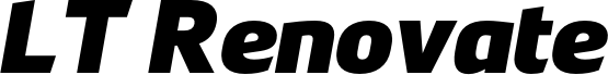 LT Renovate ExtraBold Italic