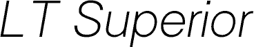 LT Superior Extra Light Italic