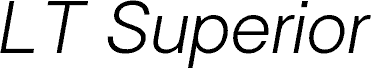 LT Superior Light Italic