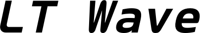 LT Wave Mono Bold Italic