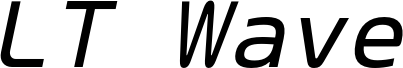 LT Wave Mono Italic
