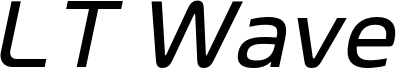 LT Wave Text Italic