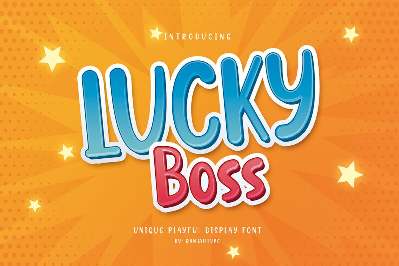 Lucky Boss Czcionka