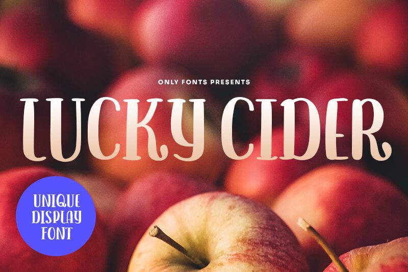 Lucky Cider Carattere