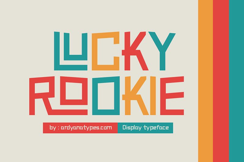 LuckyRookie Schriftart