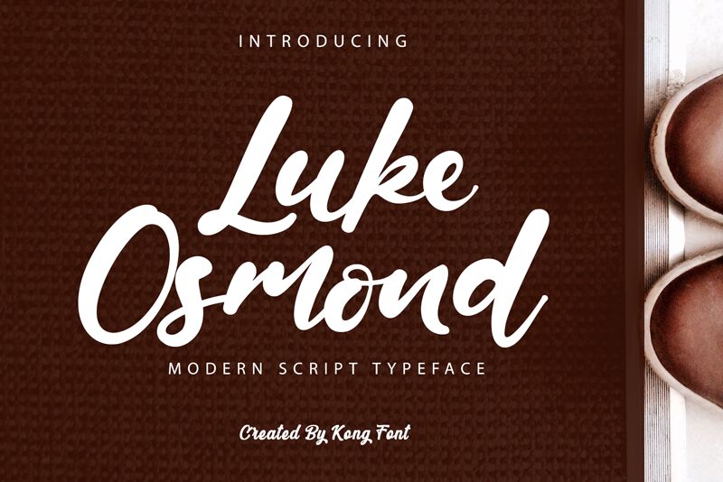 Luke Osmond Schriftart