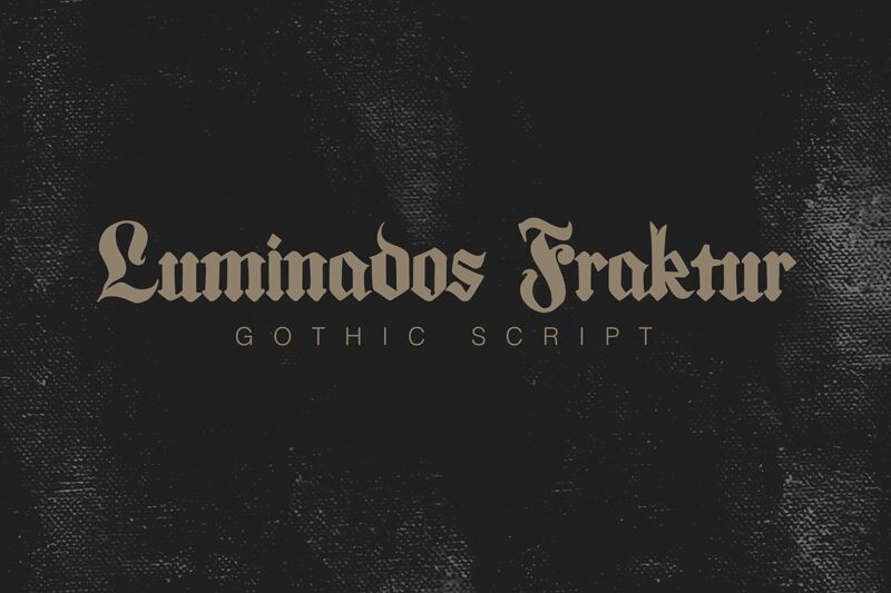Luminados Fraktur Carattere