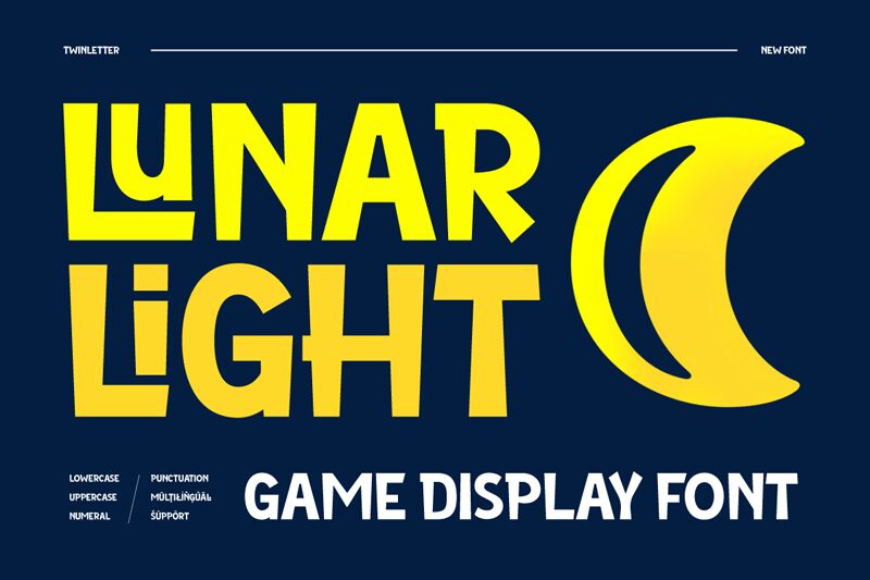 LUNARLIGHT Trial Regular — Presentación de la fuente